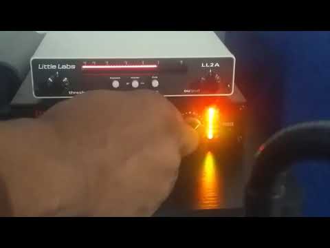 Warm Audio WA12 MK2 (Black) Mic paired with an LL2A Comp Limiter From Little Labs