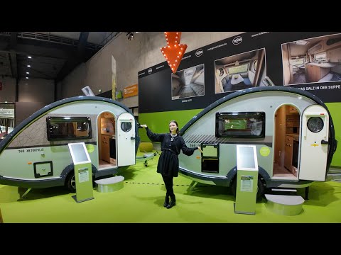 RETRO DESIGN Wohnwagen 2025 🤩 T@B Modellreihe Basic und Offroad Tabme Caravan