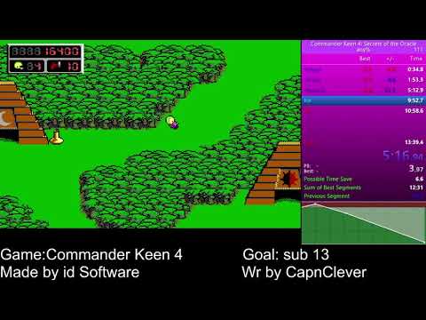 Commander Keen 4 any% 12:26.92