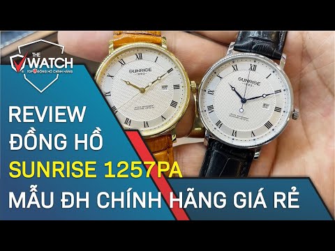 BÁN ĐỒNG HỒ SUNRISE NO.1257PA | THE WATCH