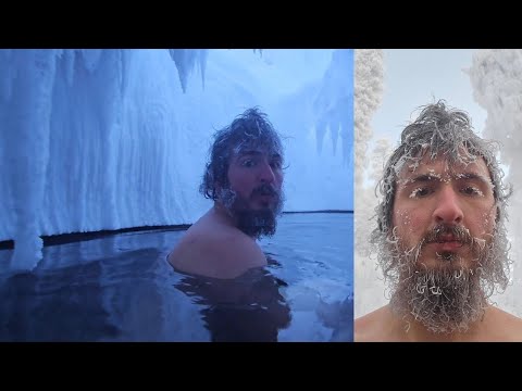 -40 Degree Ice Tunnel With Volcanic Heated Water