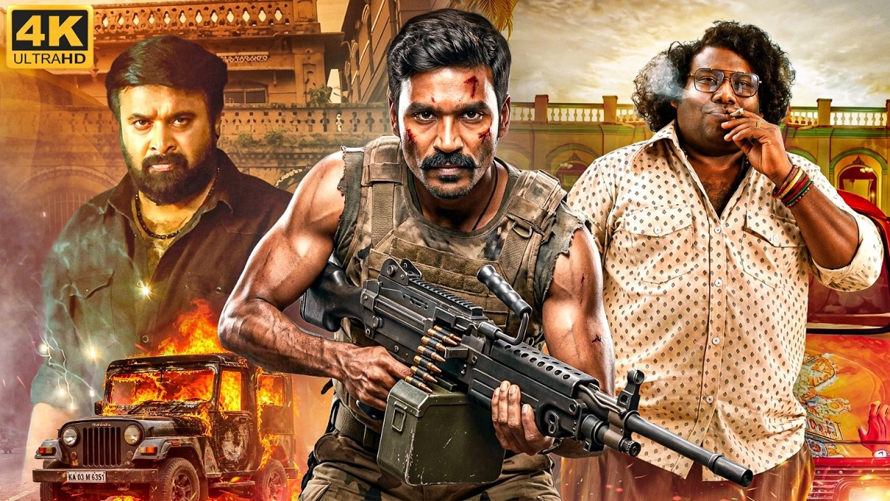 South Superhit Hindi Dubbed Full Action Romantic Movies | Dhanush, Yogi Babu, M. Sasikumar