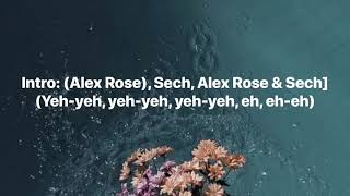Te busco Sech ft Alex rose (letra)