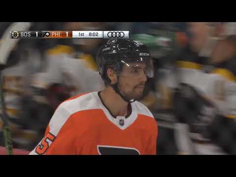 Matt Niskanen Goal - Philadelphia Flyers vs Boston Bruins (9/19/19) (Pre-Season)
