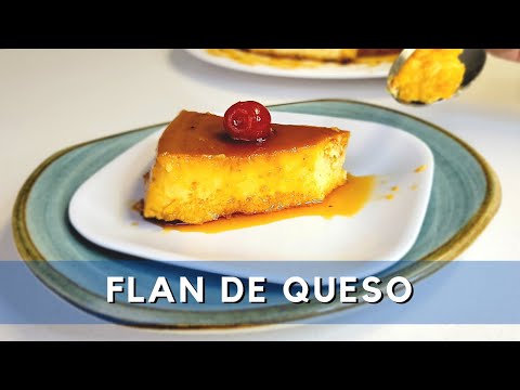 Flan de Queso | Puerto Rican Cream Cheese Flan