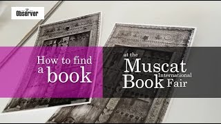 How to find a book at the Muscat International Book Fair