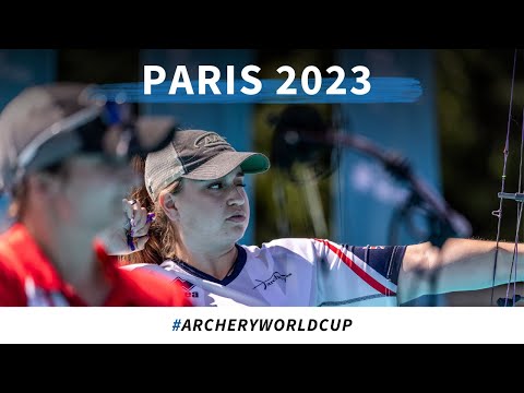 Ella Gibson v Tanja Gellenthien – compound women gold | Paris 2023 World Cup S4