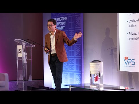 Rafael J. Veraza Presents Vascular Perfusion Solution at LSI Europe '23