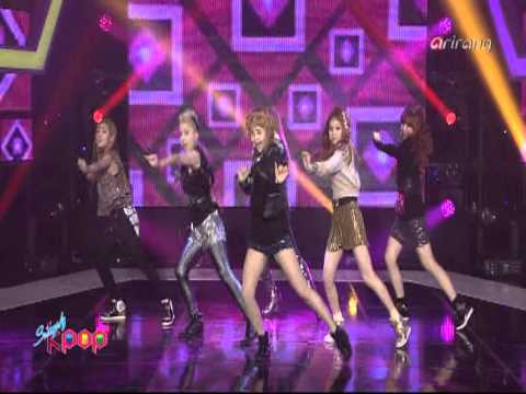 121127 Arirang Simply K-Pop FIESTAR - We Don't Stop [480P]
