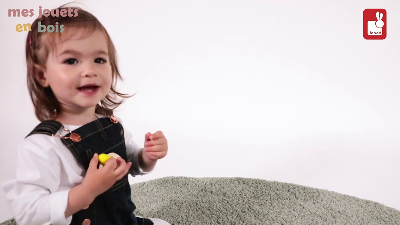 Autruche empilable en bois - Zigolos