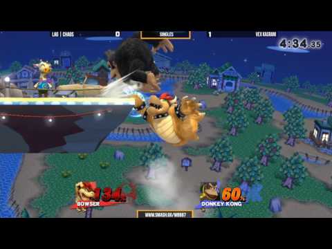 WBB #87 | LAG | Chaos (Diddy, Bowser) vs Vex Kasrani (DK) - Losers Semi Finals - Smash 4 Singles