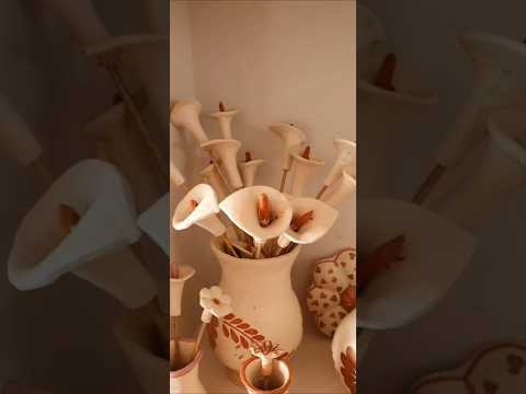 FLOR DE BARRO CAMPO BURITI CIDADE TURMALINA MG 🇧🇷 VALE DO JEQUITINHONHA 🇧🇷 #artesanato