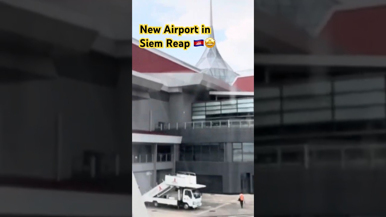 New Airport in Siem Reap #cambodia #travel #khmer #sai #airasia