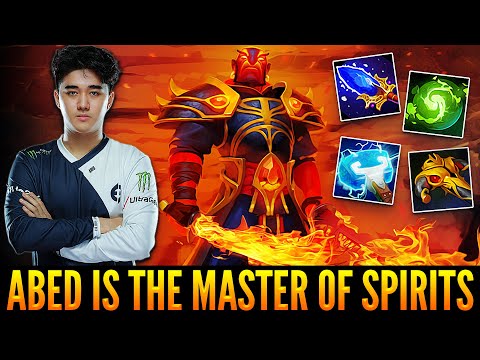 👉 ABED Is True Master Of Spirits - Great Ember Spirit Gameplay - Someone Stop This Man! - Dota 2