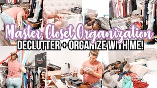 EXTREME DECLUTTER CLOSET CLEAN WITH ME | CLEANING MOTIVATION 2022 | HOMEMAKING MOTIVATION