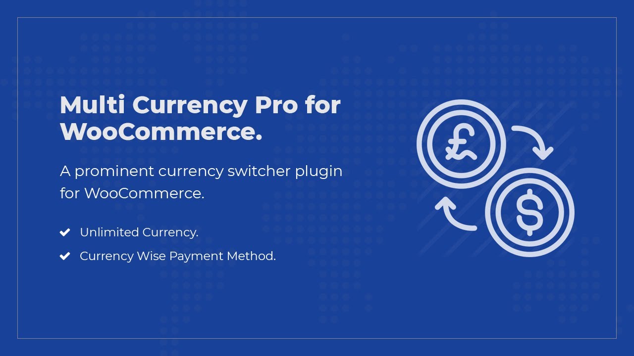 Multi Currency Pro for WooCommerce - Currency Switcher Plugin