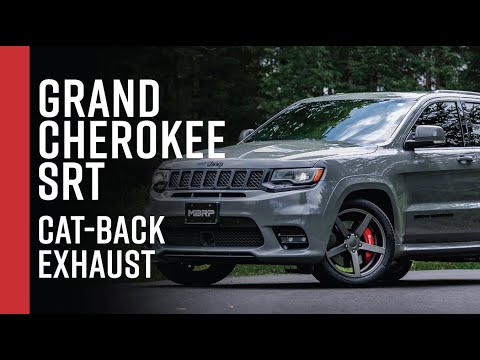 JEEP GRAND CHEROKEE SRT // MBRP 3" Cat-Back, Dual Rear Exit Exhaust Overview