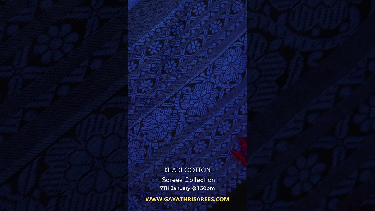 <p style="color: red">Video : </p>khadi cotton 2022-01-07