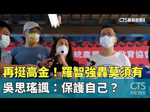 再挺高金！　羅智強轟莫須有　吳思瑤諷：保護自己？