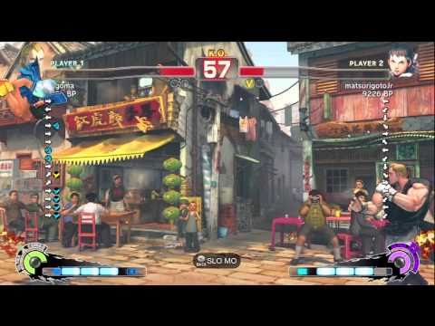 pikagoma [Abel] vs matsurigotoJr [Sakura] SSF4 Japanese Online Ranked Matches - TRUE-HD