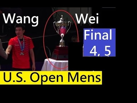 [TT US] Open Final Bob Chen (Game45) Wang Wei (Modern Chopper) (deuce ,watch)