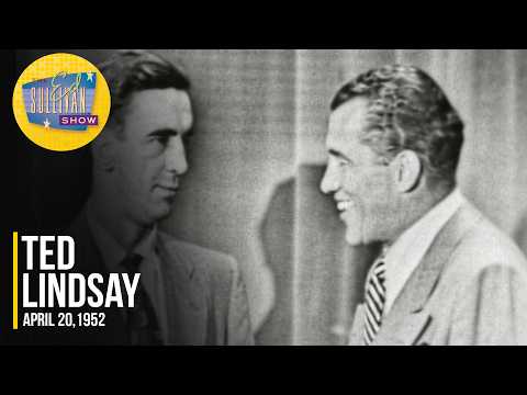 Ted Lindsay "Chats About Hockey With Ed" on The Ed Sullivan Show
