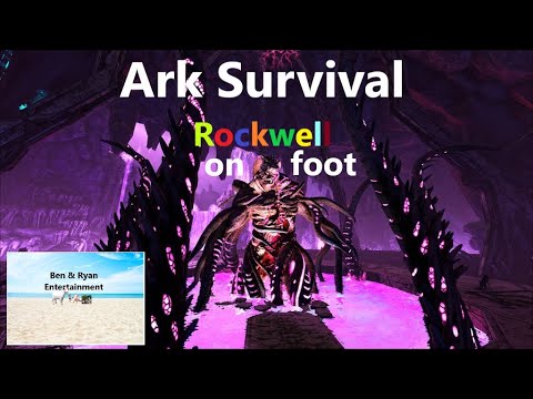 Ark Survival Rockwell on foot