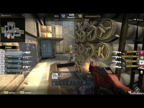 Mousesports vs BIG (2-1)  DreamHack Masters Las Vegas 2017 Highlight