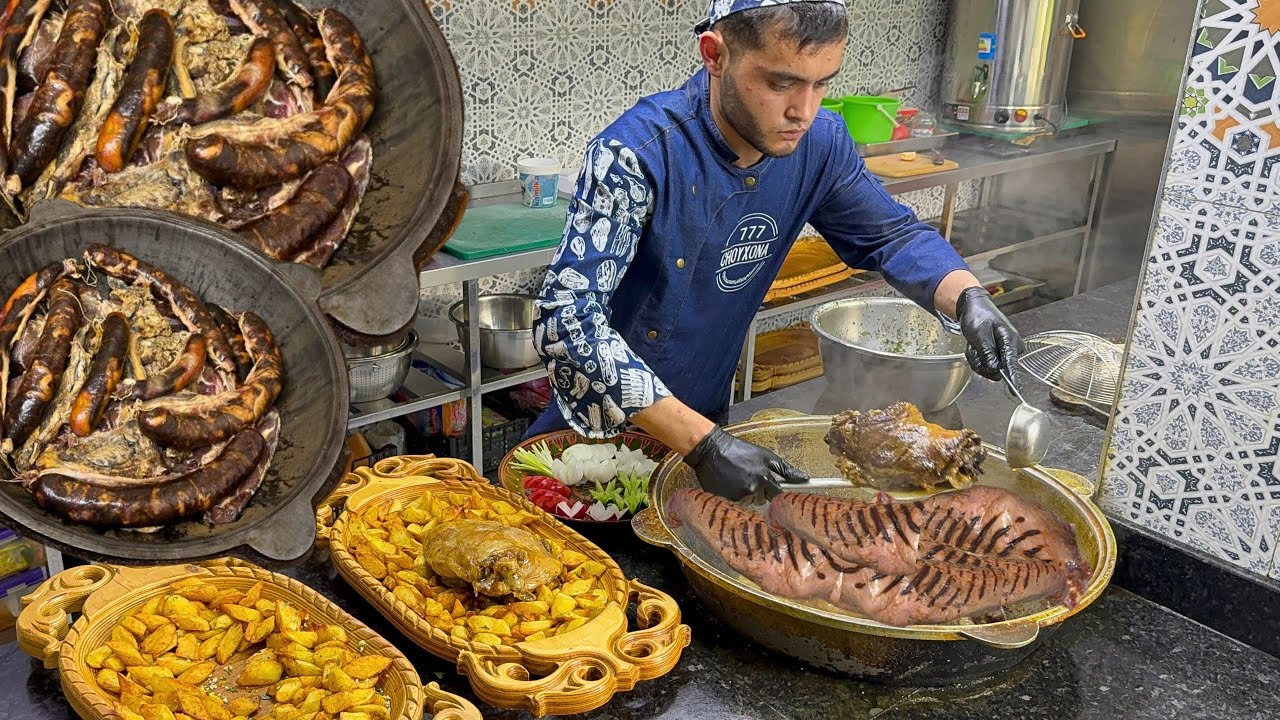 5500 High-CALORIE special CHOYXONA foods | Ultimate POWERFUL Uzbek Recipes