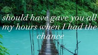 when I was yours (lyrics)