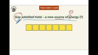 Solving Times Quick Cryptic Crossword