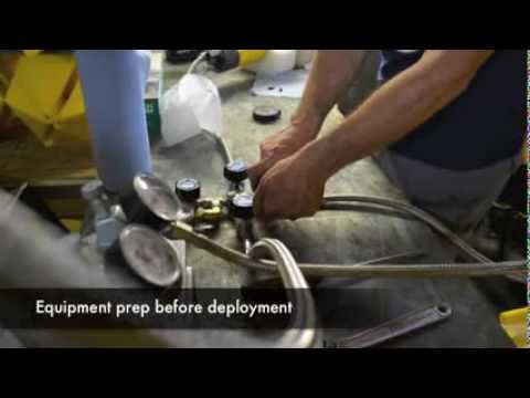 Tracking marine animals - acoustic array deployment in Cabot Strait