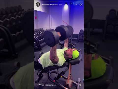 Malik Montana | Chyba były robione pompki |