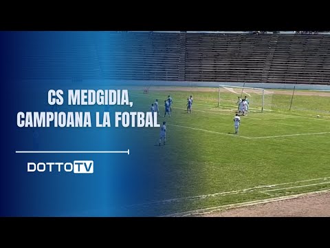 CS Medgidia, campioana la fotbal