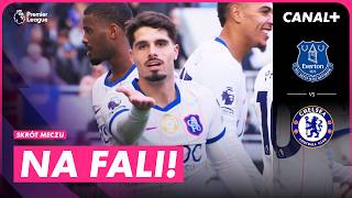 PODWÓJNE UDERZENIE PEDRO NETO! CHELSEA SIĘ ROZPĘDZA! EVERTON - CHELSEA, SKRÓT MECZU