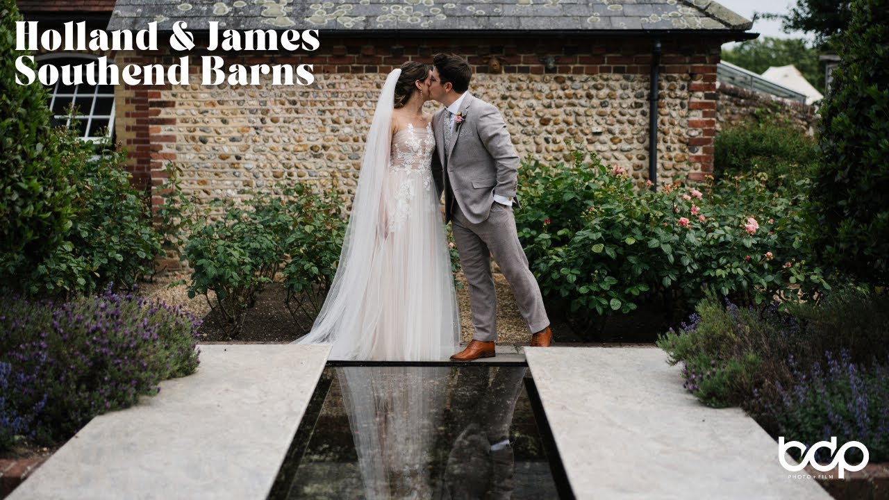 Southend Barns wedding photography and film