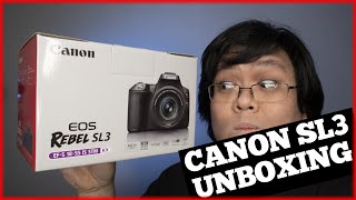 Canon SL3 Unboxing