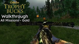 Cabela's Trophy Bucks - 100% Full Game Walkthrough (All Missions - Gold)