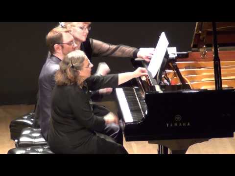 DUO ROMANTIKA play Mike CORNICK-Jazz Suite for Piano Duet