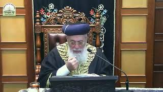 הראשון לציון הרב שלמה משה עמאר שליט"א - פרשת נח תשפ"ה, זהירות מאונאה וגזל