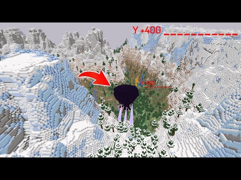I summon Wither Storm On the Tallest Mountains In Minecraft History !!