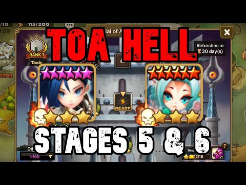 TOA HELL STAGES 5 (PTW) & 6 (FTP) - JOSEPHINE & XIAO LING - AUGUST 2021