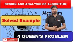 4 Queen's problem using backtracking| design and analysis of algorithms (DAA)