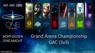 SWGOH - GAC 3v3 Dash Rendar vs CLS Droiden Team