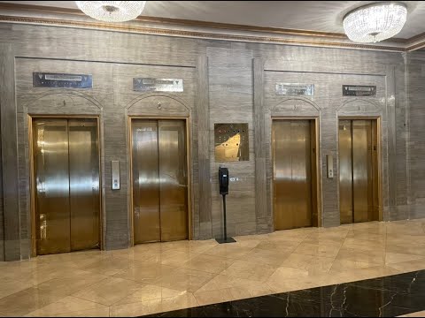 Fancy Schindler TXPress Traction Elevators @ Hotel Cleveland (fmr. Renaissance) - Cleveland, OH