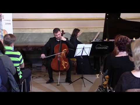 A. Dvorak - Waldesruhe (Klid) op.68/5 for Cello and Piano - Giorgio Lucchini
