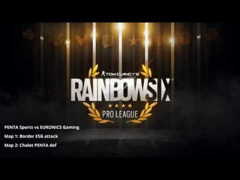 ESL R6 Proleague PLAYDAY #4 EU (PC) EURONICS Gaming vs PENTA Sports 2/2