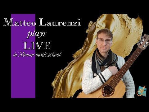 [Matteo plays LIVE] in Nõmme music school (short performance for classical guitar) - 28.04.2024