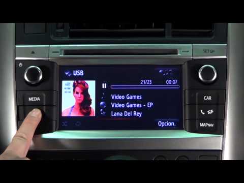 Toyota Verso. Modelo 2013. Equipo de sonido