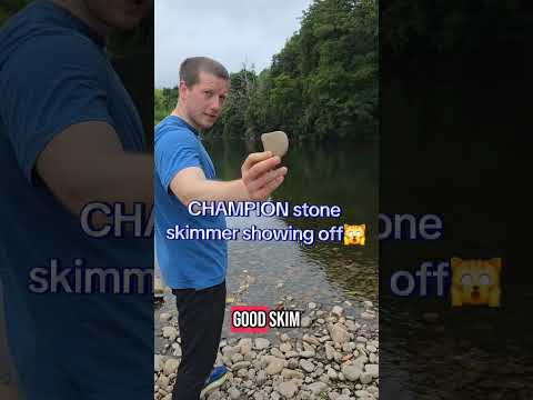 What a waste 😥A common skimmer's error.  #howtoskimstones #stoneskimming #water #fail #nature #